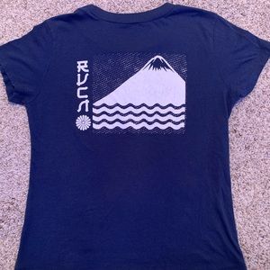 Women’s Blue XS RVCA T-Shirt. No defects.